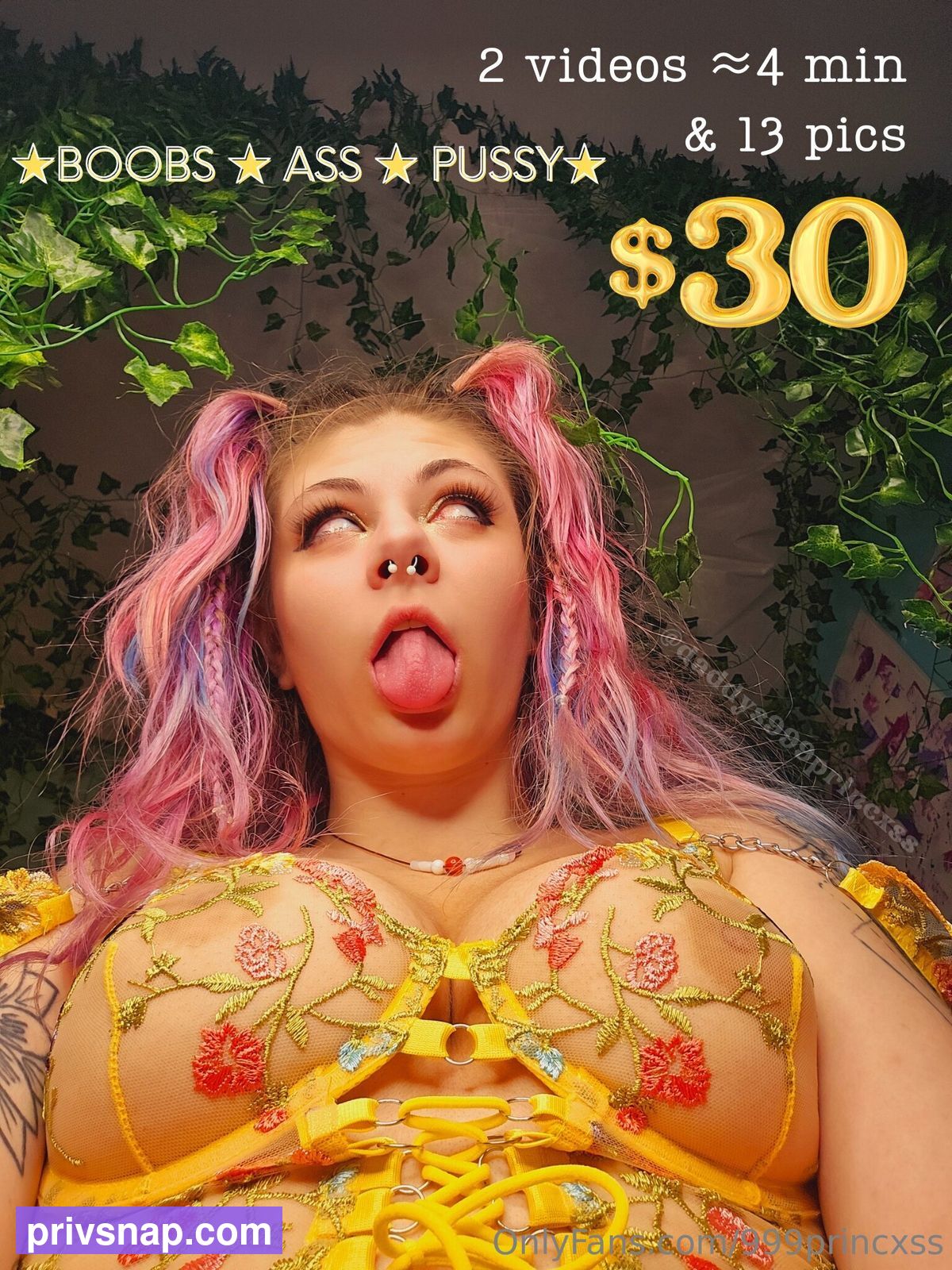 999princxss (ᴘʀɪɴᴄxꜱꜱ) Nude Leaked Photo #7