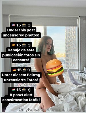 bluesmurfettefree Nude Leaked Photo #26