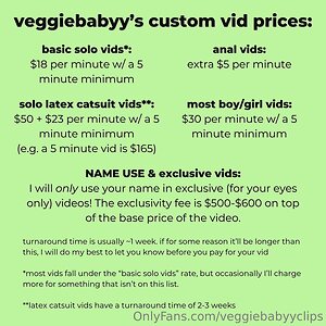 veggiebabyyclips Nude Leaked Photo #11